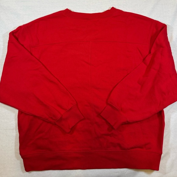 Chicago Blackhawks Womens’ Red Chicka-d Sweatshirt - Picture 8 of 8